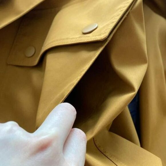 NEW! RARE! Uniqlo U Lemaire F/W 2018 Blocktech Trench Coat Size M - Picture 6 of 7